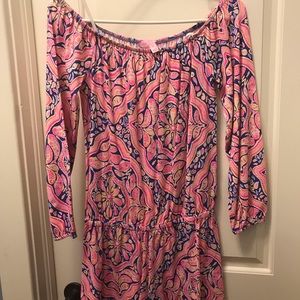 NWOT Lilly Romper Off shoulder Romper